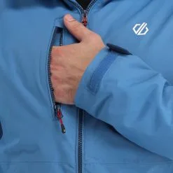 Dare2b, Remit Veste De Ski Hommes Vallarta Bleu -ColourWear Soldes dare2b remit aa jas gevoerd heren vallarta blauw 22dare2127v1 BI 10