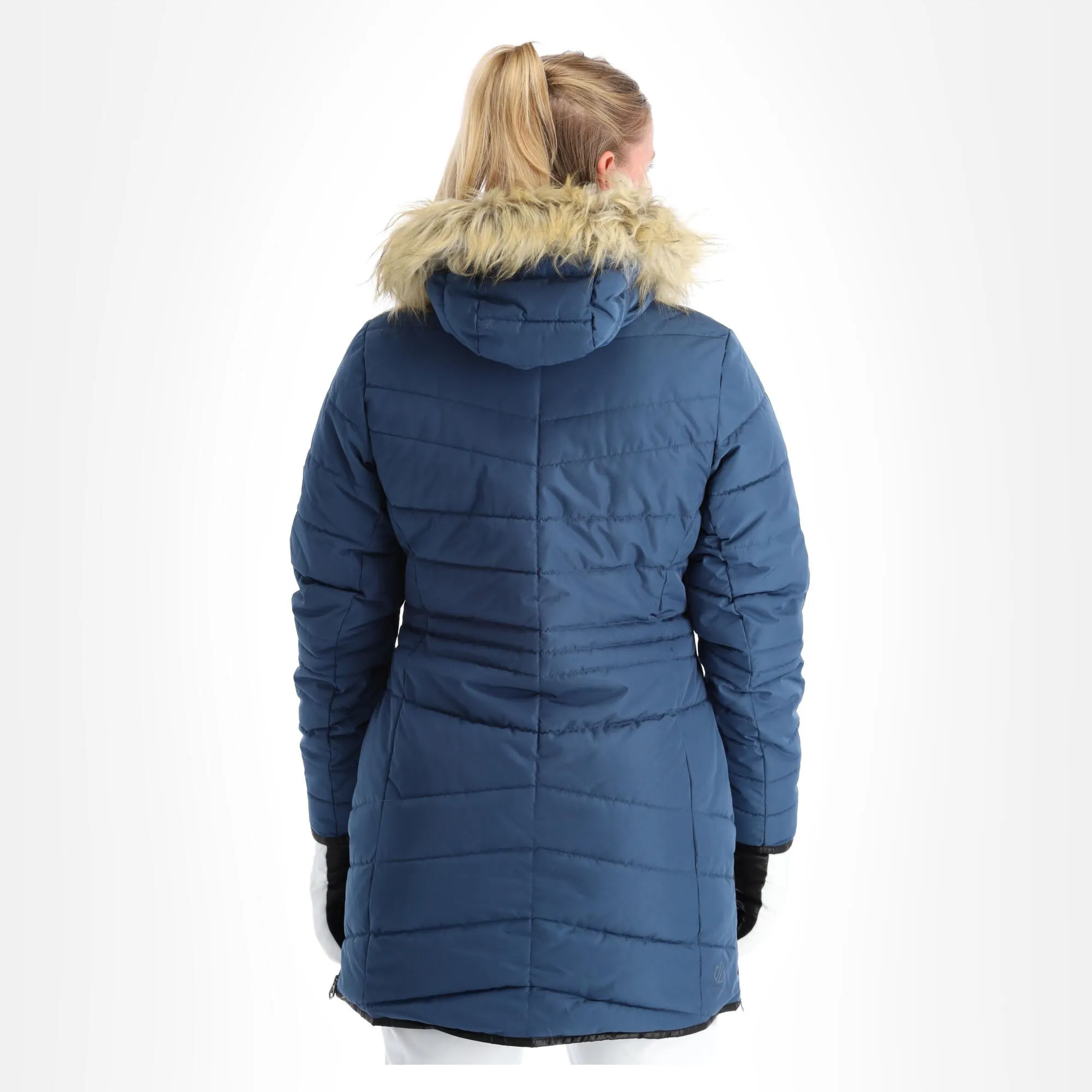 Dare2b, Striking Jacket Veste De Ski Femmes Dark Denim Bleu 4 Dare2b, Striking Jacket Veste De Ski Femmes Dark Denim Bleu – Image 2