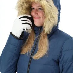 Dare2b, Striking Jacket Veste De Ski Femmes Dark Denim Bleu 16 Dare2b, Striking Jacket Veste De Ski Femmes Dark Denim Bleu -ColourWear Soldes dare2b striking jacket aa jas gevoerd dames dark denim blauw AA21dar119b BI 06