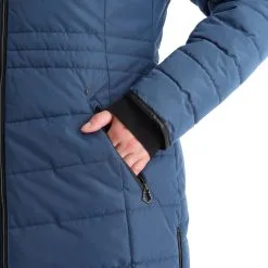 Dare2b, Striking Jacket Veste De Ski Femmes Dark Denim Bleu 17 Dare2b, Striking Jacket Veste De Ski Femmes Dark Denim Bleu -ColourWear Soldes dare2b striking jacket aa jas gevoerd dames dark denim blauw AA21dar119b BI 07