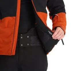 Dare2b, Supernova II Veste De Ski Hommes Burnt Brick Brun, Noir -ColourWear Soldes dare2b supernova ii aa jas gevoerd heren burnt brick bruin zwart 22dare2125v2 BI 11