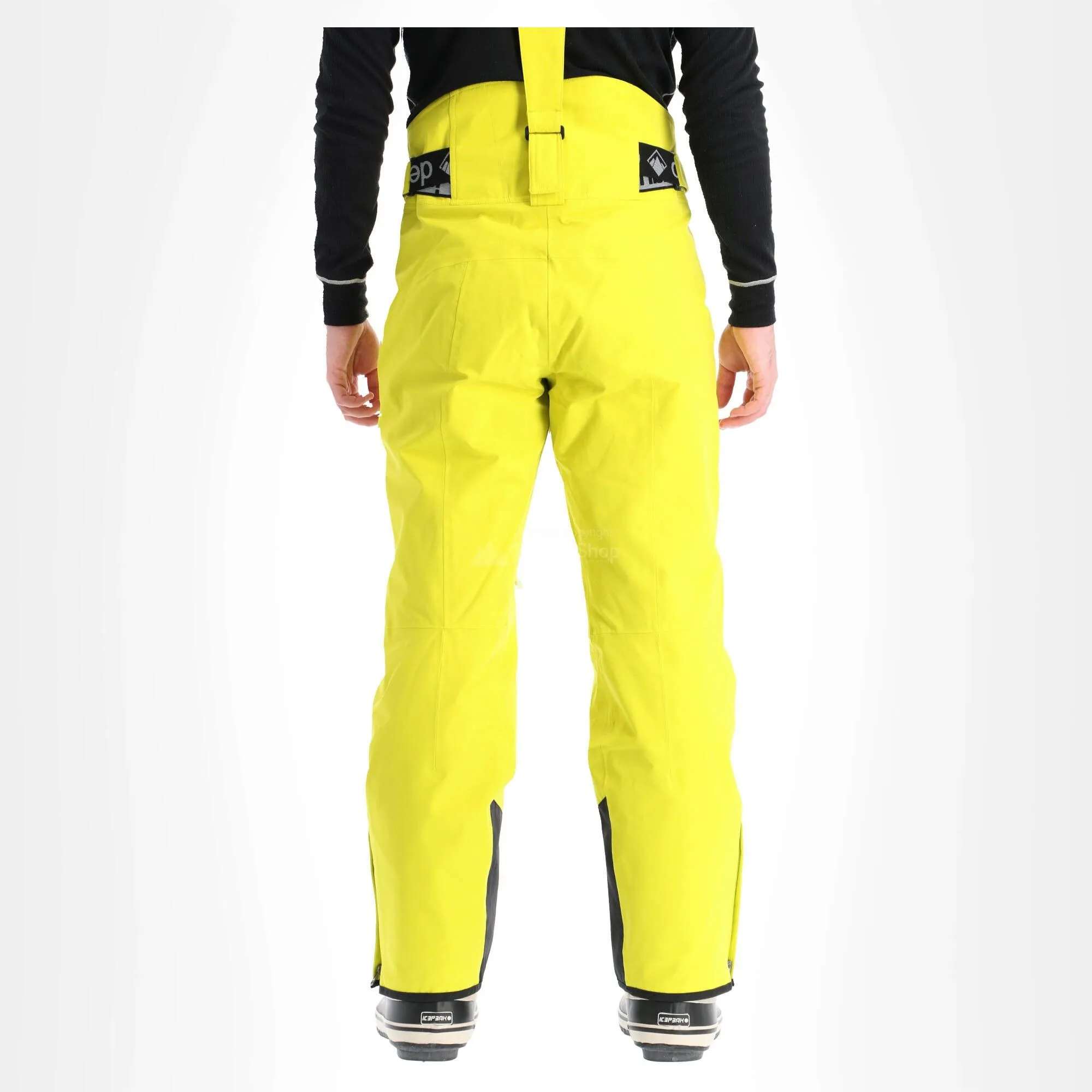 Deluni, Challenger 2 Pantalon De Ski Hommes Jaune 5 Deluni, Challenger 2 Pantalon De Ski Hommes Jaune – Image 3