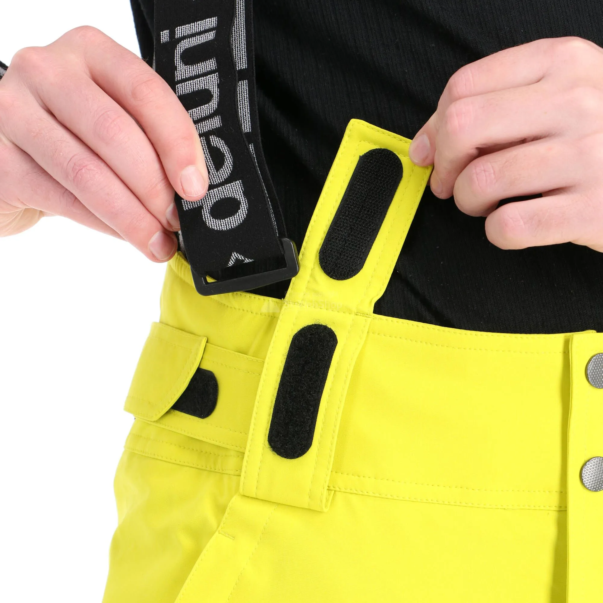 Deluni, Challenger 2 Pantalon De Ski Hommes Jaune 7 Deluni, Challenger 2 Pantalon De Ski Hommes Jaune – Image 5