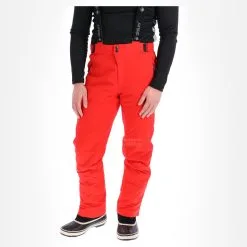 Deluni, Ski Pants, Men, Red -ColourWear Soldes deluni skibroek heren rood 03.2442