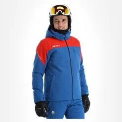 Descente, Adrien Veste De Ski Hommes Bleu -ColourWear Soldes descente adrien aa jas gevoerd heren blauw 22desce109v3 BI 04
