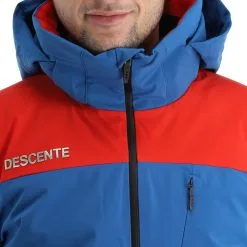 Descente, Adrien Veste De Ski Hommes Bleu -ColourWear Soldes descente adrien aa jas gevoerd heren blauw 22desce109v3 BI 07