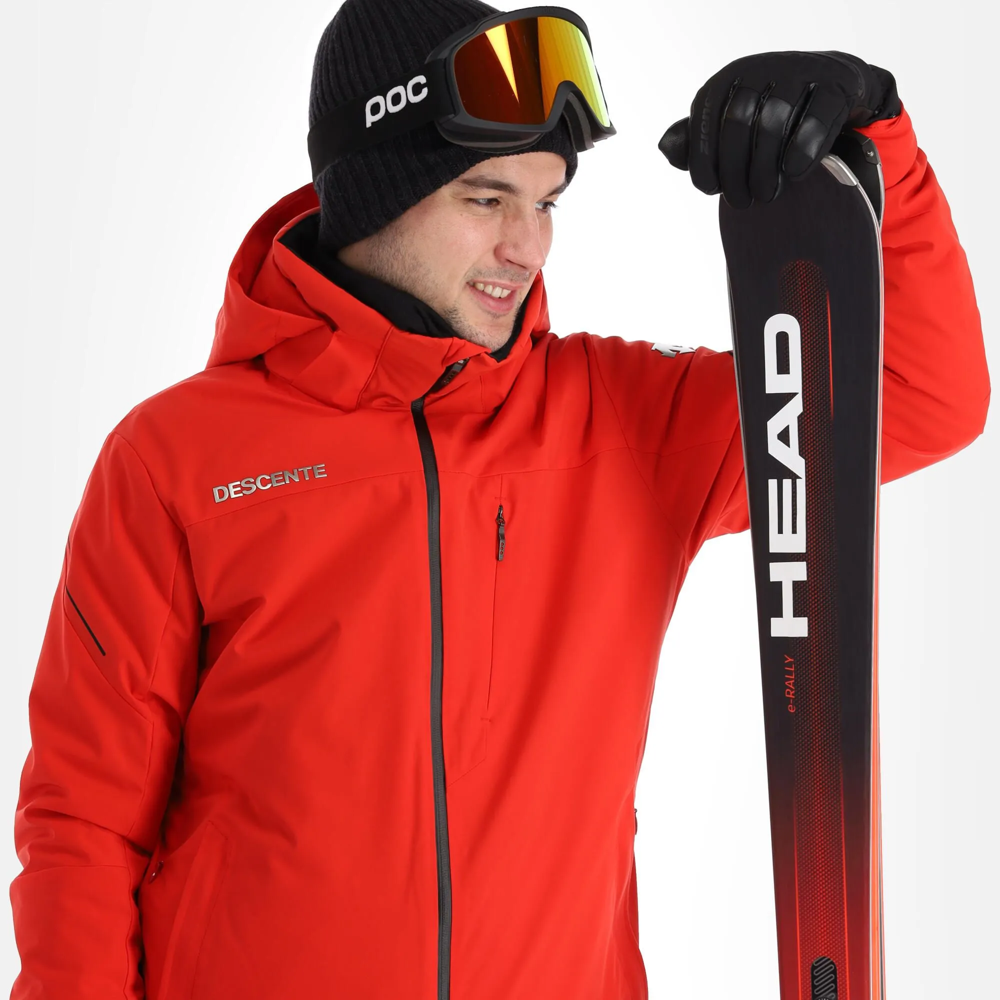 Descente, Adrien Veste De Ski Hommes Electric Rouge 6 Descente, Adrien Veste De Ski Hommes Electric Rouge – Image 4