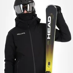 Descente, Russell Veste De Ski Hommes Noir -ColourWear Soldes descente russell aa jas gevoerd heren zwart 22desce108v2 BI 05