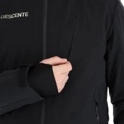 Descente, Russell Veste De Ski Hommes Noir -ColourWear Soldes descente russell aa jas gevoerd heren zwart 22desce108v2 BI 09