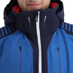Descente, Swiss Veste De Ski Hommes Dark Night Bleu -ColourWear Soldes descente swiss aa jas gevoerd heren dark night blauw 22desce105v3 BI 07