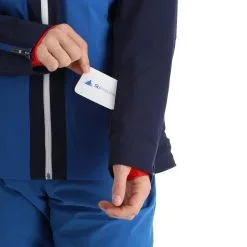 Descente, Swiss Veste De Ski Hommes Dark Night Bleu -ColourWear Soldes descente swiss aa jas gevoerd heren dark night blauw 22desce105v3 BI 08