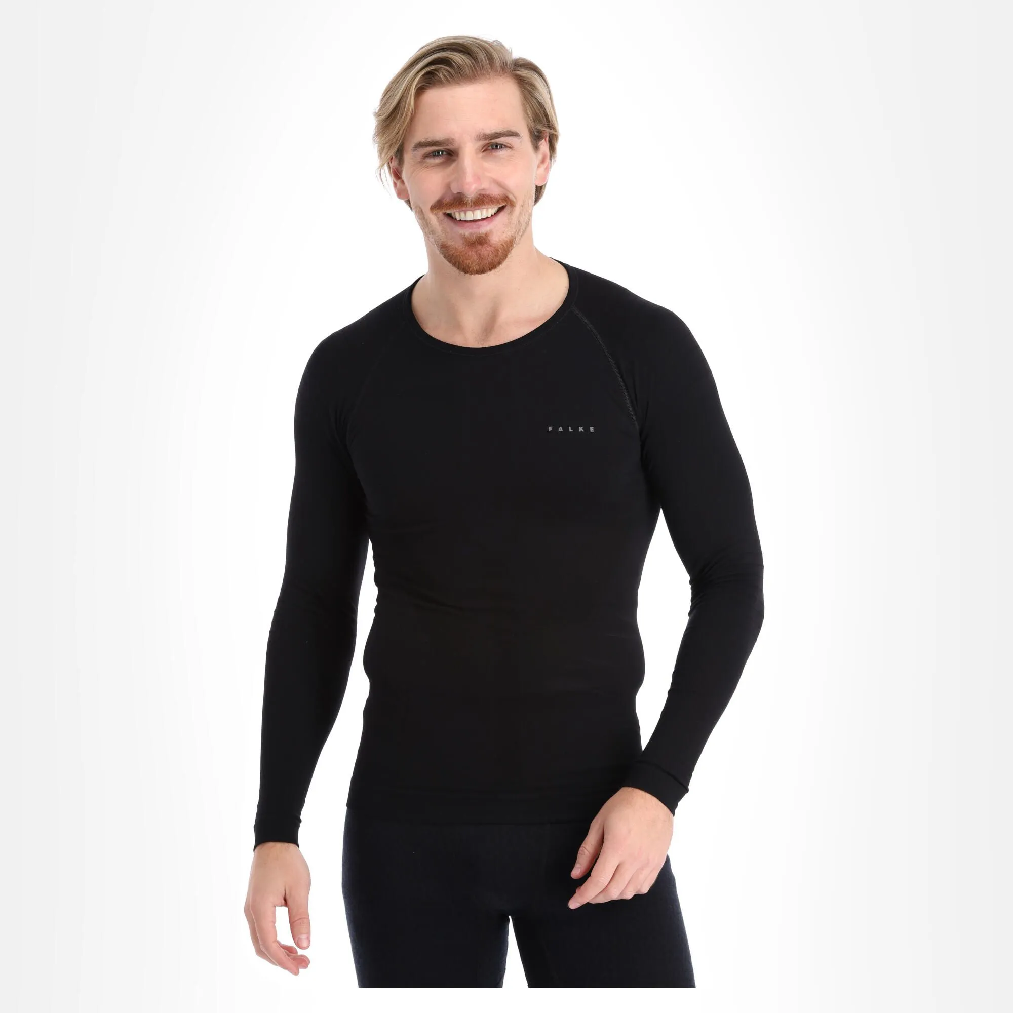 Falke, Longsleeved Shirt Tight M Chemise Thermo Hommes Noir 3 Falke, Longsleeved Shirt Tight M Chemise Thermo Hommes Noir