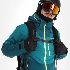 Fischer, Bansko Veste De Ski Hommes Kayak Vert -ColourWear Soldes fischer bansko aa jas gevoerd heren kayak groen 22fisch107v4 BI 05