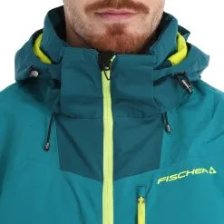 Fischer, Bansko Veste De Ski Hommes Kayak Vert -ColourWear Soldes fischer bansko aa jas gevoerd heren kayak groen 22fisch107v4 BI 07