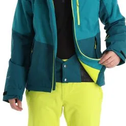 Fischer, Bansko Veste De Ski Hommes Kayak Vert -ColourWear Soldes fischer bansko aa jas gevoerd heren kayak groen 22fisch107v4 BI 09