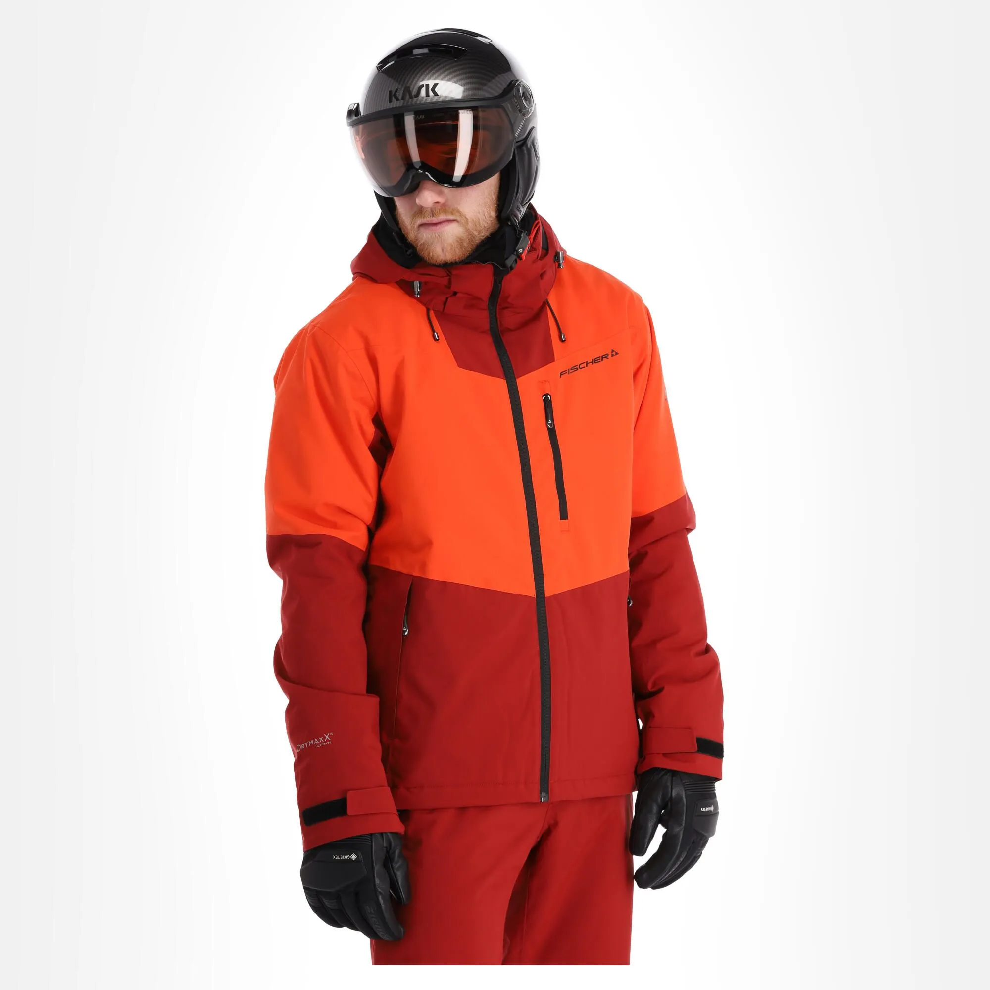 Fischer, Bansko Veste De Ski Hommes Tomato Rouge 3 Fischer, Bansko Veste De Ski Hommes Tomato Rouge