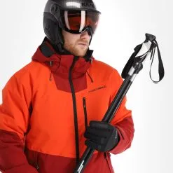 Fischer, Bansko Veste De Ski Hommes Tomato Rouge 15 Fischer, Bansko Veste De Ski Hommes Tomato Rouge -ColourWear Soldes fischer bansko aa jas gevoerd heren tomato rood 22fisch107v3 BI 05