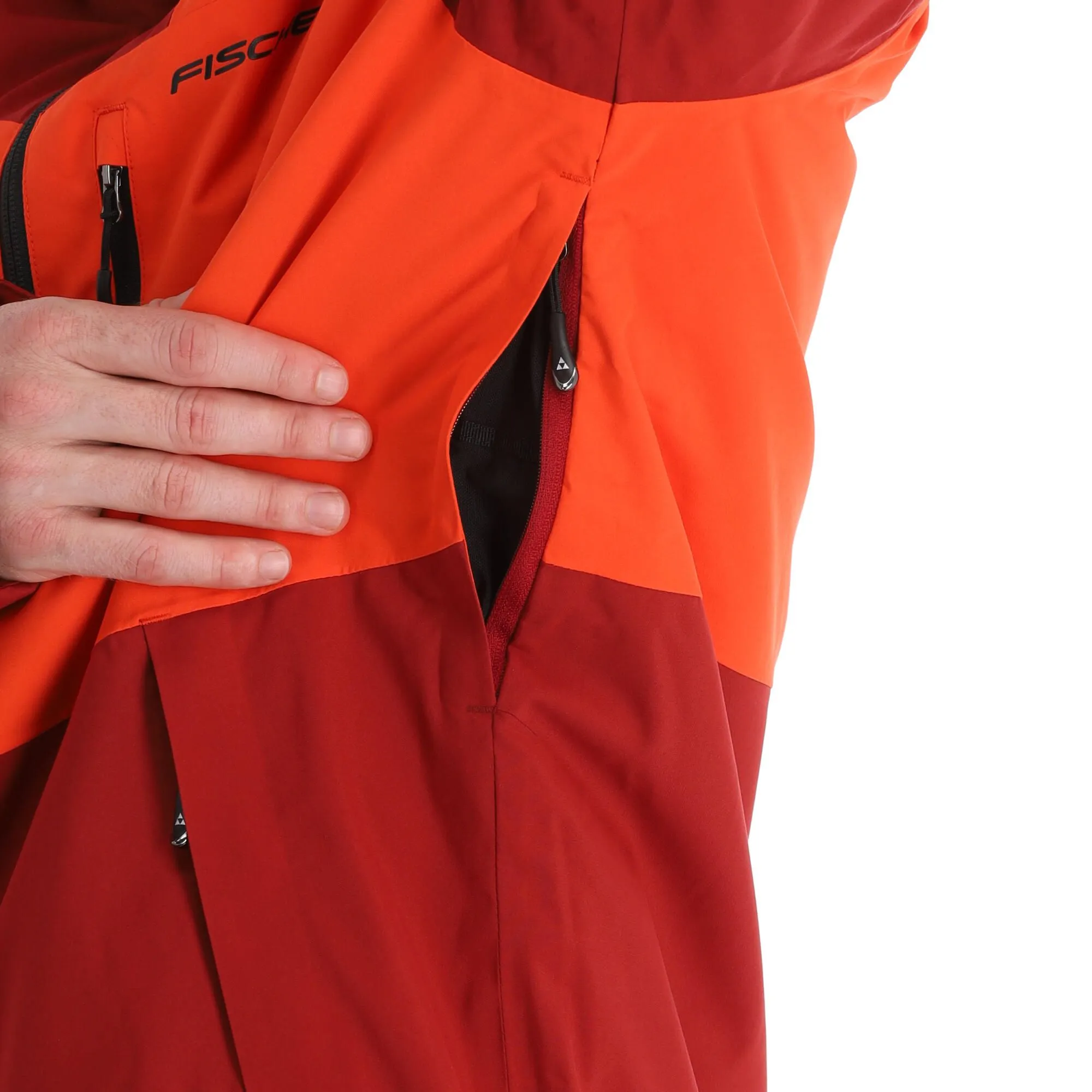 Fischer, Bansko Veste De Ski Hommes Tomato Rouge 11 Fischer, Bansko Veste De Ski Hommes Tomato Rouge – Image 9