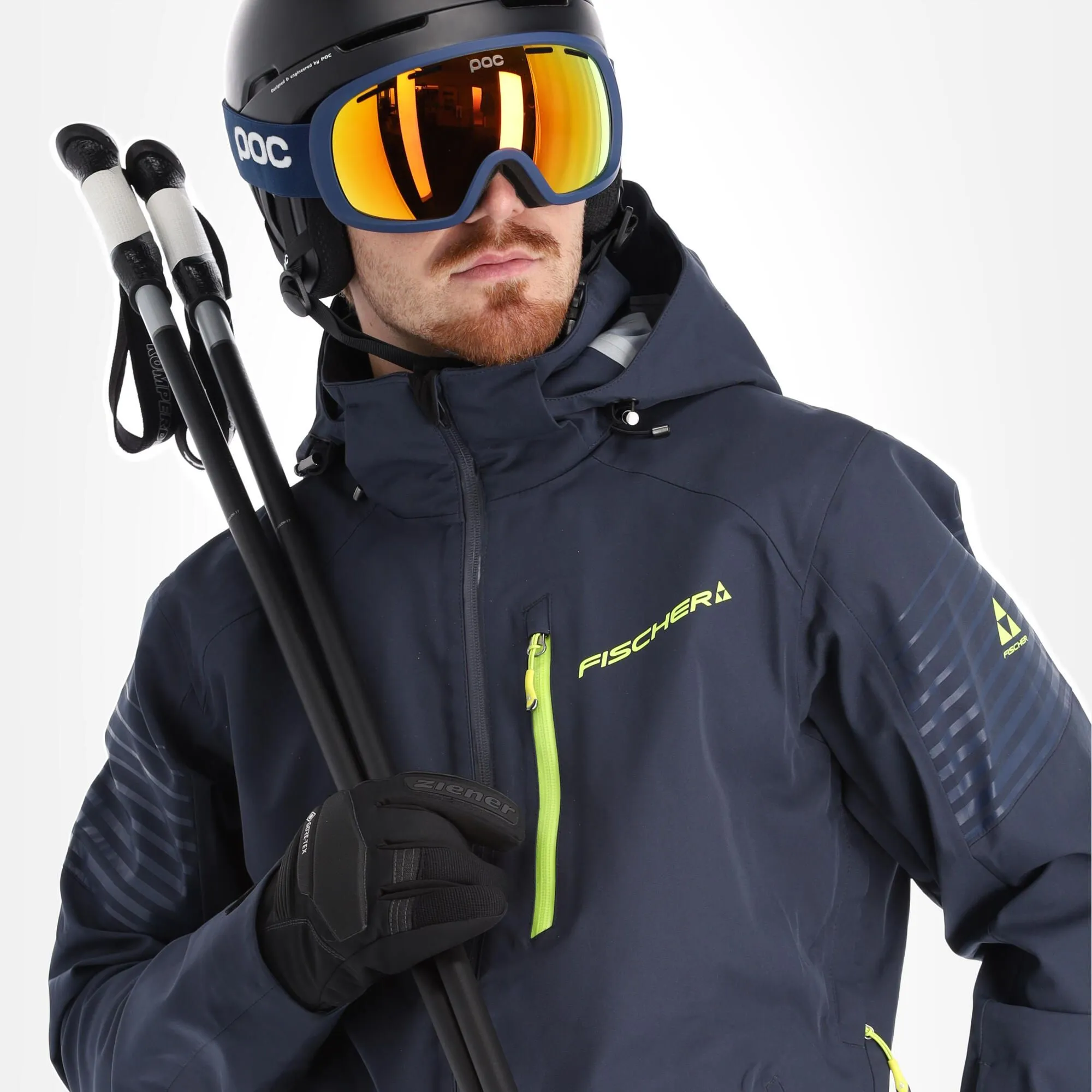 Fischer, Hocheck M Veste De Ski à Coque Dure Hommes Nights Bleu 6 Fischer, Hocheck M Veste De Ski à Coque Dure Hommes Nights Bleu – Image 4