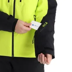 Fischer, Rc4 Veste De Ski Hommes Evening Jaune -ColourWear Soldes fischer rc4 aa jas gevoerd heren evening geel 22fisch105v2 BI 08