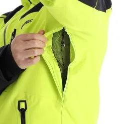 Fischer, Rc4 Veste De Ski Hommes Evening Jaune -ColourWear Soldes fischer rc4 aa jas gevoerd heren evening geel 22fisch105v2 BI 10