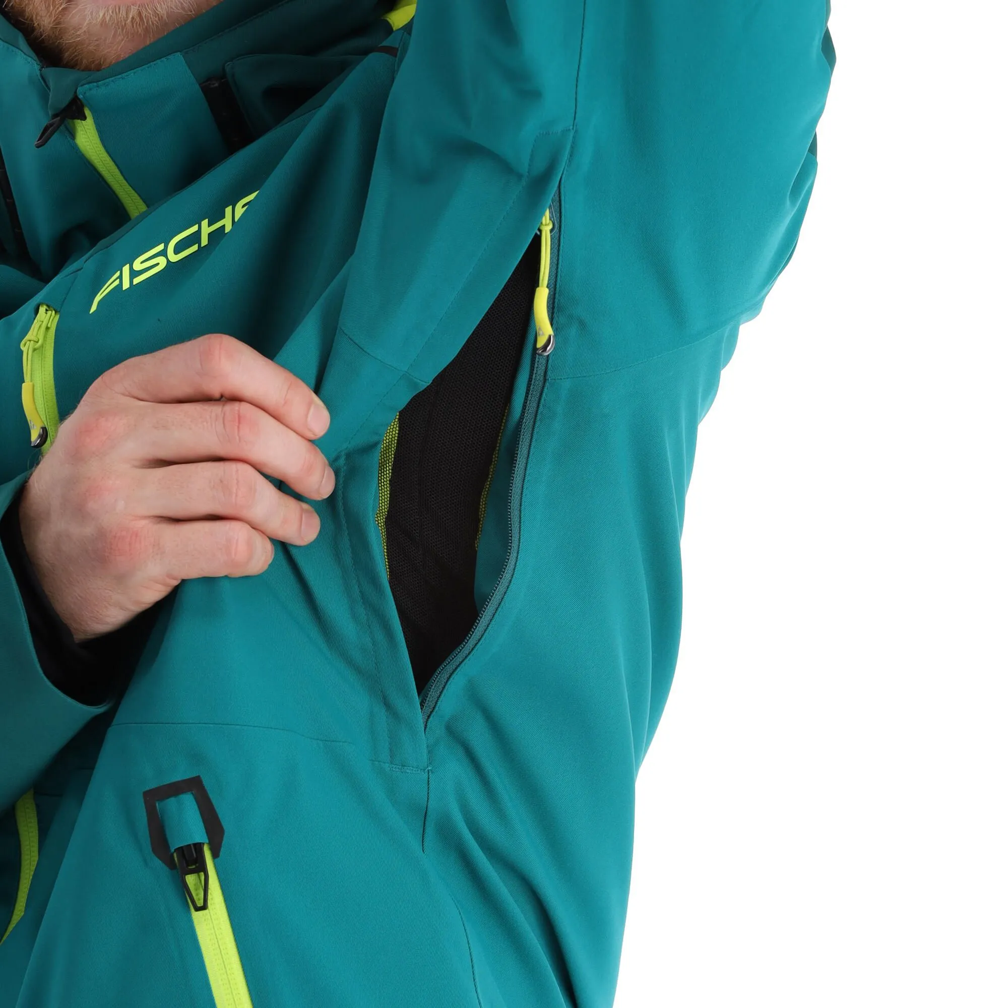 Fischer, Rc4 Veste De Ski Hommes Kayak Vert 11 Fischer, Rc4 Veste De Ski Hommes Kayak Vert – Image 9