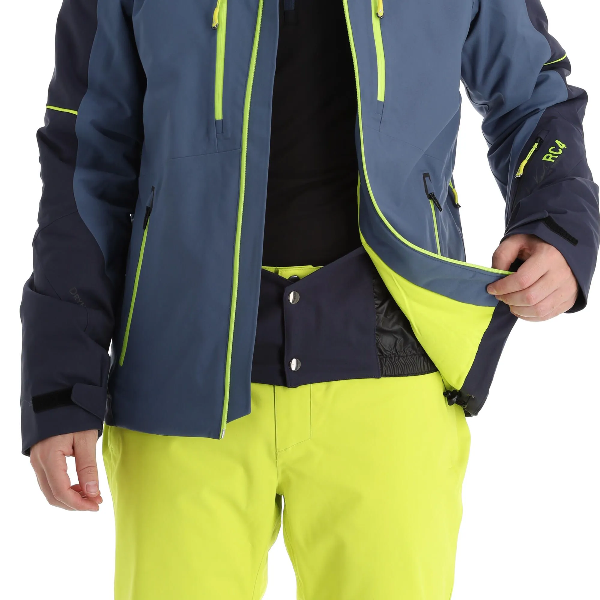 Fischer, Rc4 Veste De Ski Hommes Sea Gris 10 Fischer, Rc4 Veste De Ski Hommes Sea Gris – Image 8