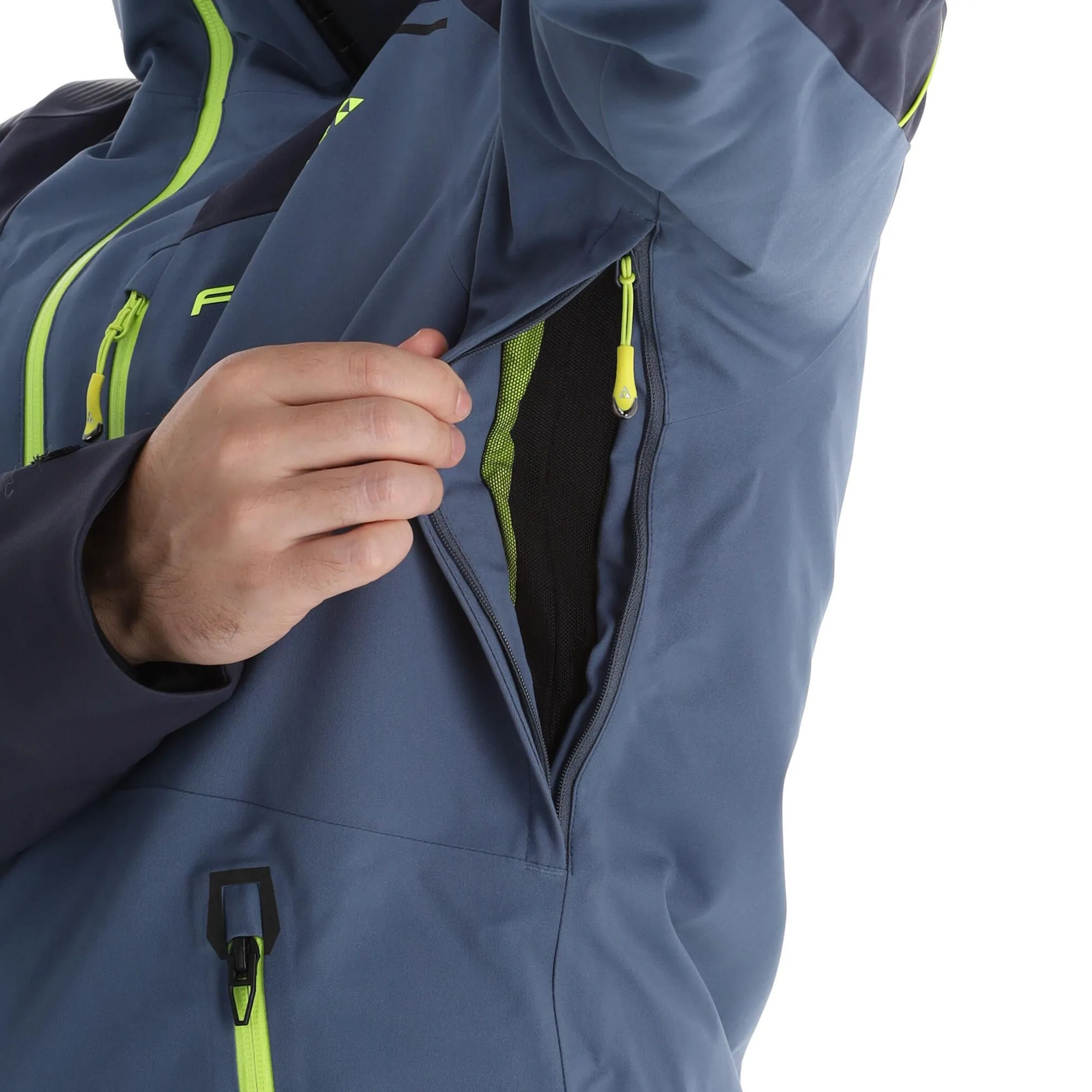 Fischer, Rc4 Veste De Ski Hommes Sea Gris 11 Fischer, Rc4 Veste De Ski Hommes Sea Gris – Image 9