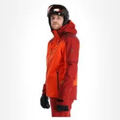 Fischer, Rc4 Veste De Ski Hommes Tomato Rouge -ColourWear Soldes fischer rc4 aa jas gevoerd heren tomato rood 22fisch105v3 BI 04