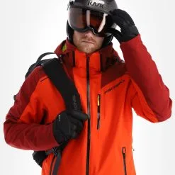 Fischer, Rc4 Veste De Ski Hommes Tomato Rouge -ColourWear Soldes fischer rc4 aa jas gevoerd heren tomato rood 22fisch105v3 BI 05
