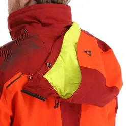 Fischer, Rc4 Veste De Ski Hommes Tomato Rouge -ColourWear Soldes fischer rc4 aa jas gevoerd heren tomato rood 22fisch105v3 BI 11