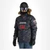 Geographical Norway, Barman 001 Parka Veste De Ski Hommes Noir -ColourWear Soldes geographical norway barman men camo 068 winter anorak men navy AF11geo011b BI 02