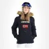 Geographical Norway, Belinda Lady New 001 + Bs Anorak D'hiver Femmes Navy Bleu 1 Geographical Norway, Belinda Lady New 001 + Bs Anorak D'hiver Femmes Navy Bleu -ColourWear Soldes geographical norway belinda new 001 bs aa jas gevoerd dames navy AA21geo108c BI 02