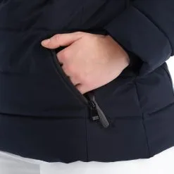 Geographical Norway, Belinda Lady New 001 + Bs Anorak D'hiver Femmes Navy Bleu -ColourWear Soldes geographical norway belinda new 001 bs aa jas gevoerd dames navy AA21geo108c BI 09