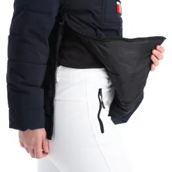 Geographical Norway, Belinda Lady New 001 + Bs Anorak D'hiver Femmes Navy Bleu -ColourWear Soldes geographical norway belinda new 001 bs aa jas gevoerd dames navy AA21geo108c BI 10