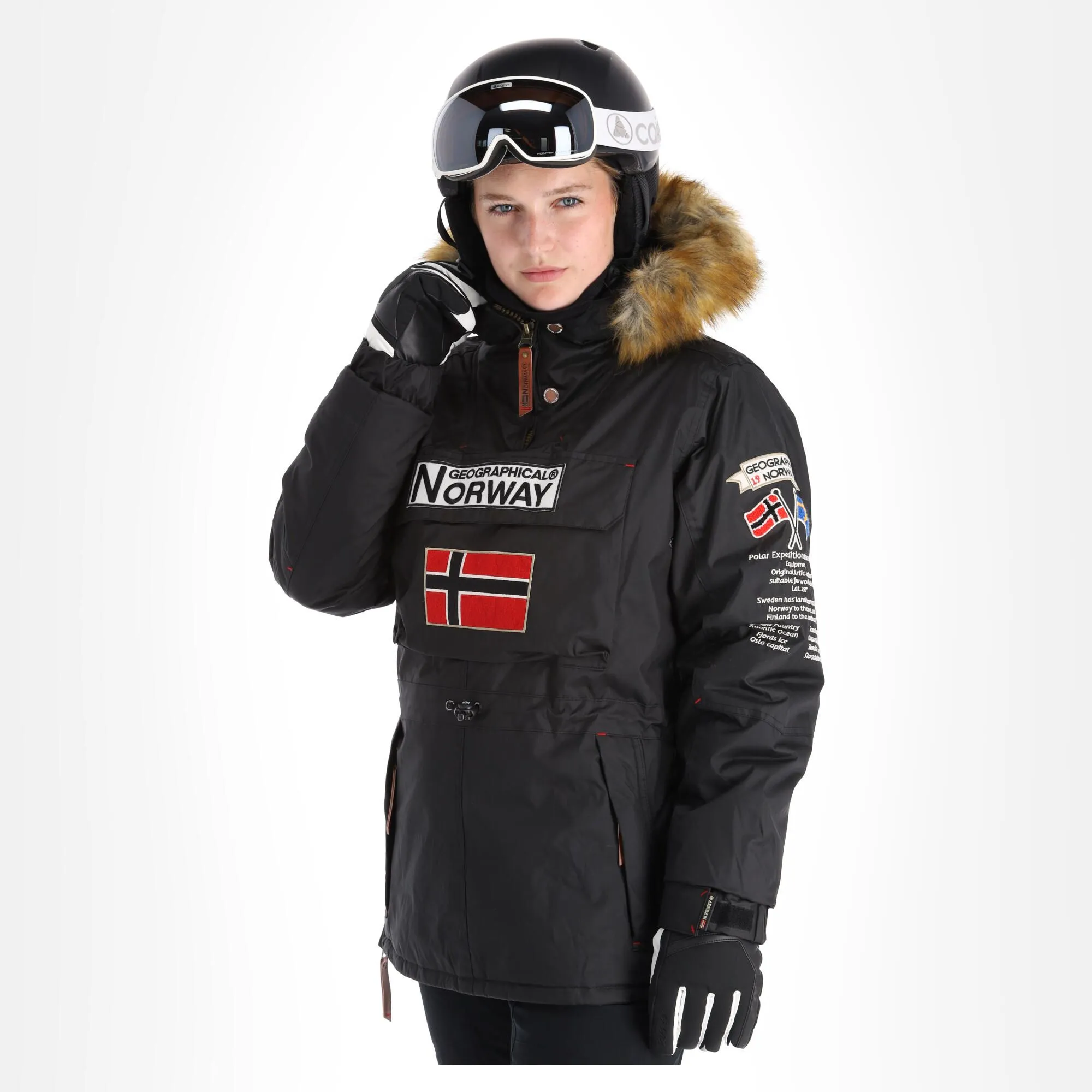 Geographical Norway, Boomera Veste De Ski Femmes Noir 3 Geographical Norway, Boomera Veste De Ski Femmes Noir