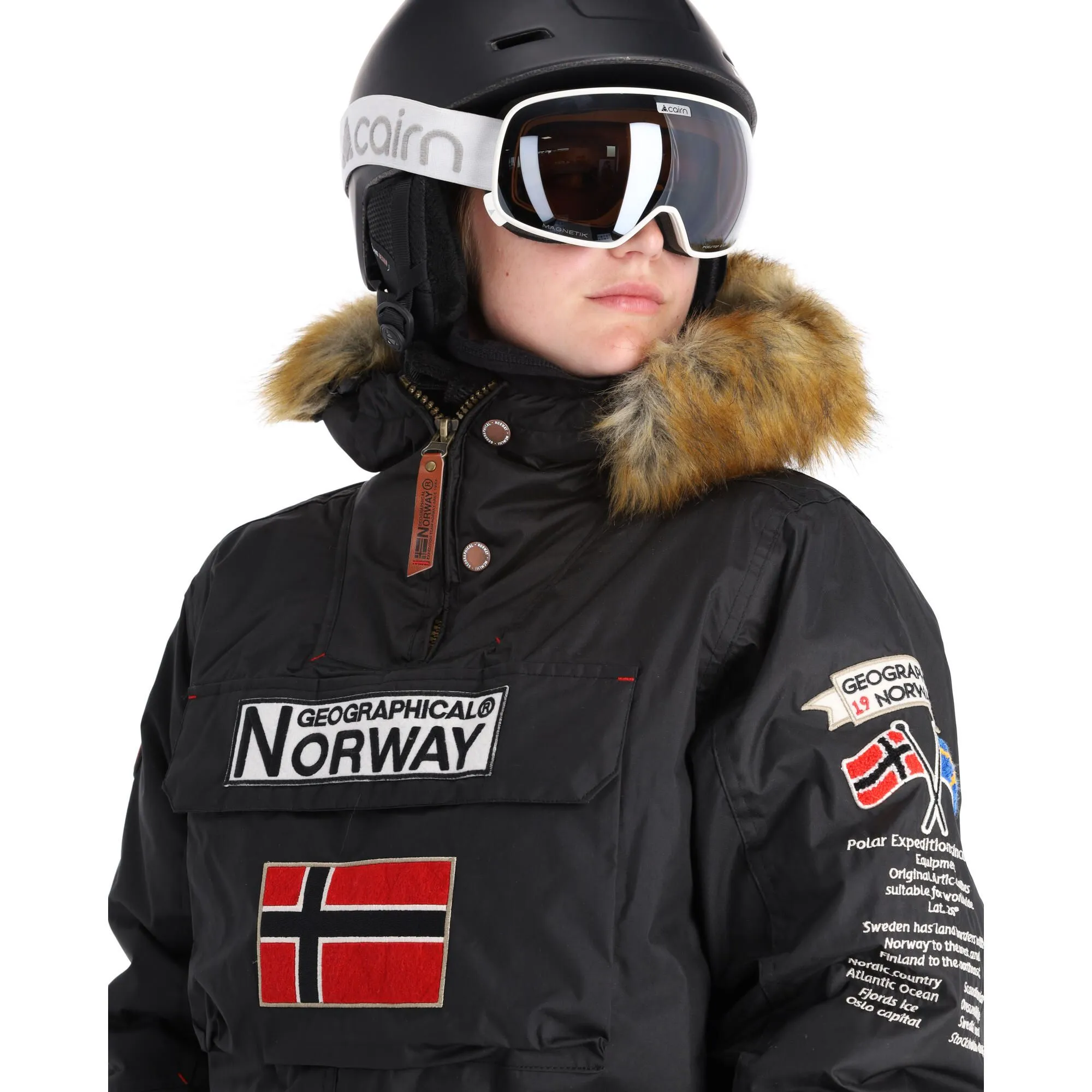 Geographical Norway, Boomera Veste De Ski Femmes Noir 6 Geographical Norway, Boomera Veste De Ski Femmes Noir – Image 4