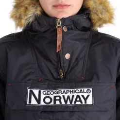 Geographical Norway, Boomera Veste De Ski Femmes Noir -ColourWear Soldes geographical norway boomera rol art1 lady 068 winter anorak women AF21geo010b BI 07
