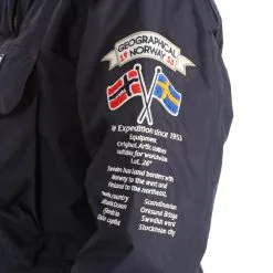 Geographical Norway, Boomera Veste De Ski Femmes Noir -ColourWear Soldes geographical norway boomera rol art1 lady 068 winter anorak women AF21geo010b BI 11