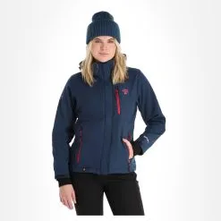 Geographical Norway, Touna Eo Lady 056 Veste De Ski Softshell Femmes Navy Bleu