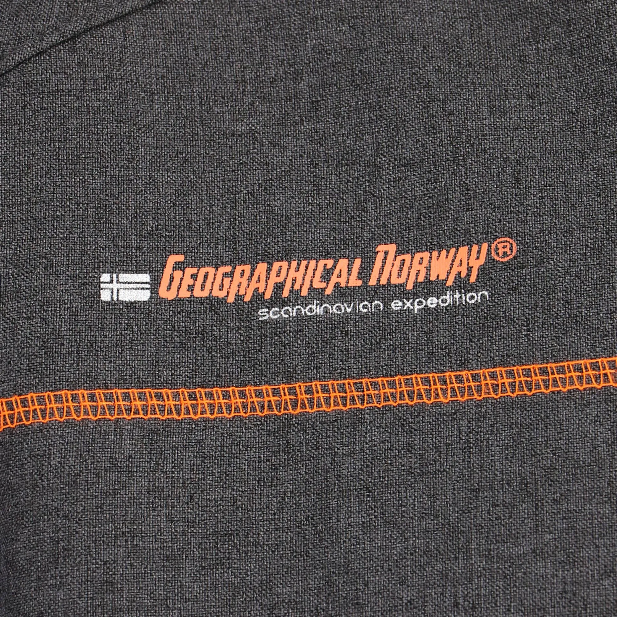 Geographical Norway, Tushiba 007 Veste De Ski Softshell Hommes Dark Gris, Orange 11 Geographical Norway, Tushiba 007 Veste De Ski Softshell Hommes Dark Gris, Orange – Image 9