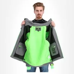 Geographical Norway, Tushiba 007 Veste De Ski Softshell Hommes Light Gris, Vert 15 Geographical Norway, Tushiba 007 Veste De Ski Softshell Hommes Light Gris, Vert -ColourWear Soldes geographical norway tushiba 007 softshell ski jas heren light grijsgroen ac19geow11e 05.3635