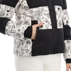 Head, Ashley Veste De Ski Femmes Legacy Print Ivory Blanc -ColourWear Soldes head ashley aa jas gevoerd dames legacy print ivory wit 22headx154v2 BI 09