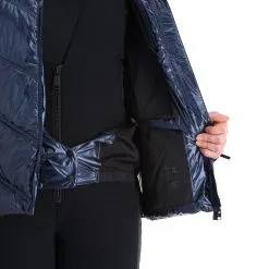 Head, Frost Veste De Ski Femmes Metalic Denim Bleu -ColourWear Soldes head frost aa jas gevoerd dames metalic denim blauw 22headx150v2 BI 10