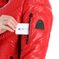 Head, Frost Veste De Ski Femmes Metallic Rouge -ColourWear Soldes head frost aa jas gevoerd dames metallic rood 22headx150v3 BI 08