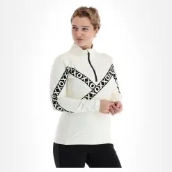 Head, Legacy Midlayer Pull De Ski Femmes Ivory Blanc -ColourWear Soldes head legacy midlayer ga ski pully dames ivory wit 22headx157v2 BI 04