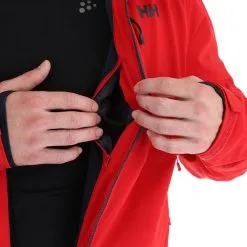 Helly Hansen, Alpha 3.0 Veste De Ski Hommes Rouge -ColourWear Soldes helly hansen alpha 3 0 aa jas gevoerd heren rood 22helly104v3 BI 08