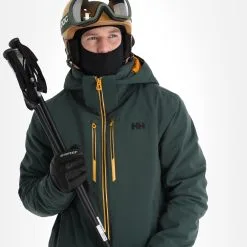 Helly Hansen, Alpha Lifaloft Veste De Ski Hommes Darkest Spruce Vert -ColourWear Soldes helly hansen alpha lifaloft aa jas gevoerd heren darkest spruce 22helly105v2 BI 05