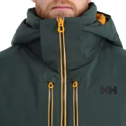 Helly Hansen, Alpha Lifaloft Veste De Ski Hommes Darkest Spruce Vert -ColourWear Soldes helly hansen alpha lifaloft aa jas gevoerd heren darkest spruce 22helly105v2 BI 07