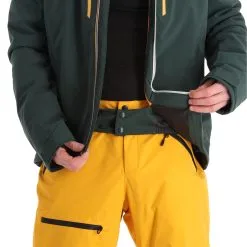 Helly Hansen, Alpha Lifaloft Veste De Ski Hommes Darkest Spruce Vert -ColourWear Soldes helly hansen alpha lifaloft aa jas gevoerd heren darkest spruce 22helly105v2 BI 09